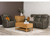 Russo 3RR+RR Ash Faux Leather Sofas
